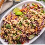 Thai Chicken Quinoa Salad with Thai Peanut