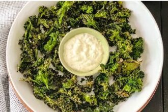 5-Minute Air Fryer Kale Chips Recipe