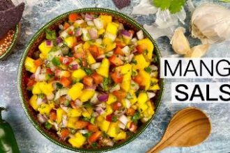 Easy Shrimp with Mango Salsa Bowls