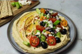 Super Easy Loaded Hummus