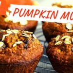 healthy pumpkin muffins with yogurt and oats